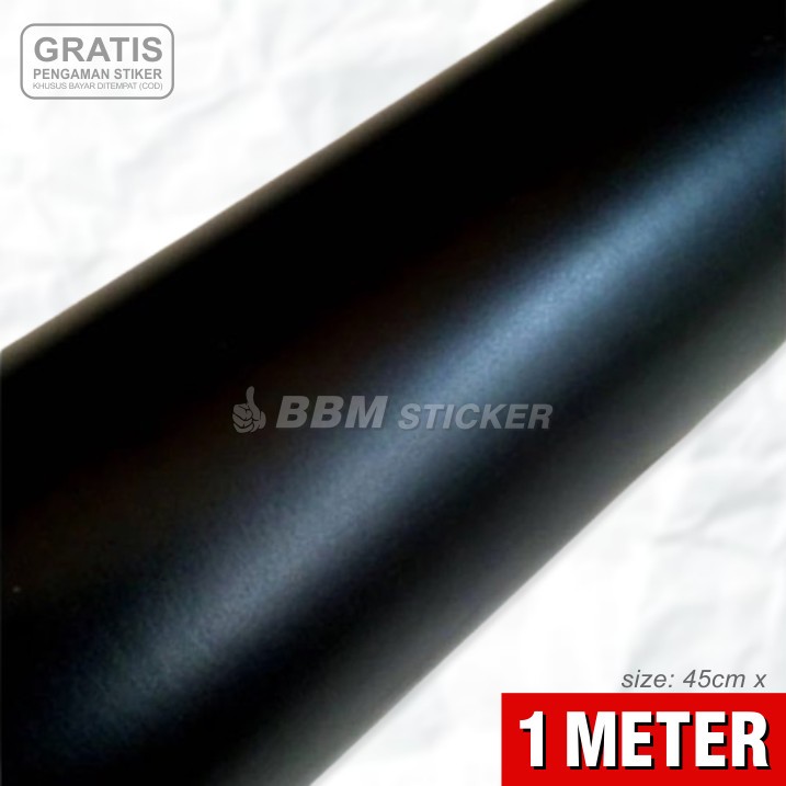 Stiker Hitam Doff Matte Skotlet Profix