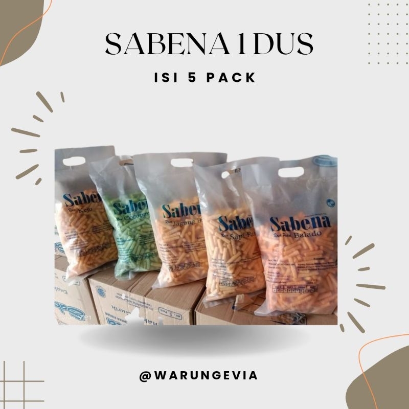 

SNACK SABENA 1 DUS ISI 5 PACK