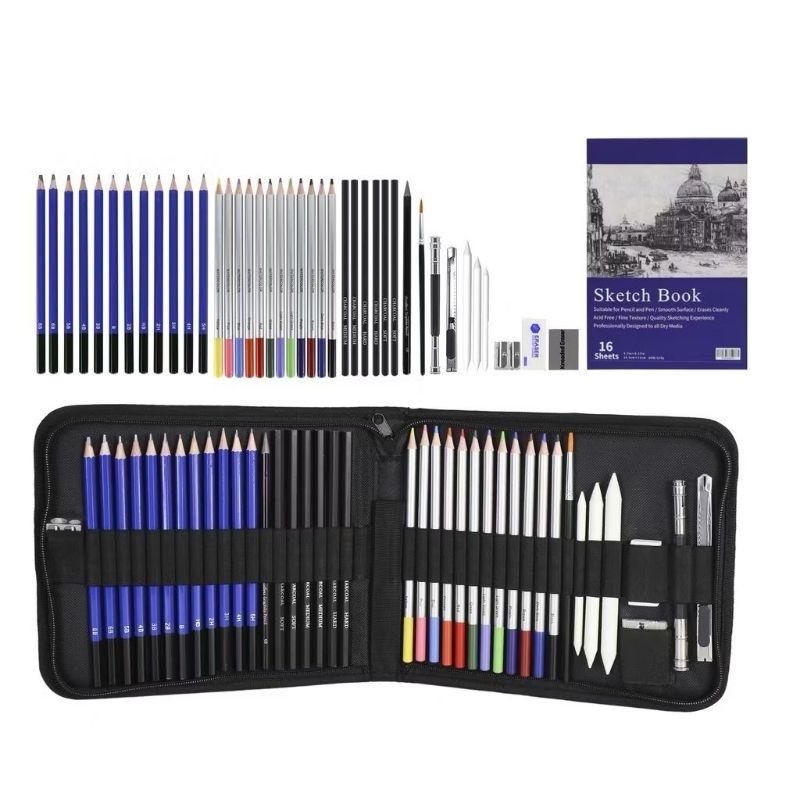 

Set Alat Gambar Lukisan - Pensil Warna