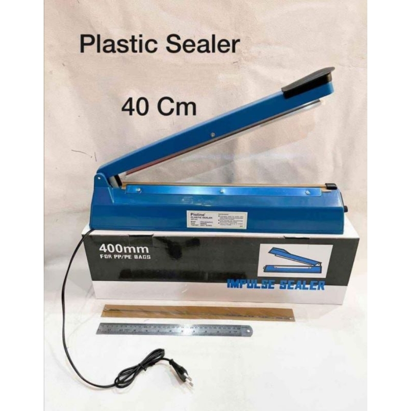 Alat Segel Las Plastik Siler Manual 40cm 400mm Plastic Impulse Hand Sealer PIOLINE Murah Bagus