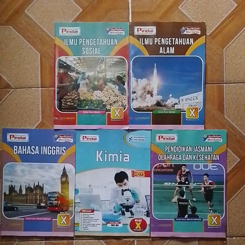 LKS SMA KELAS 1 SEMESTER 2,IPA,IPS, BAHASA INGGRIS, KIMIA, PENJASORKES, KURIKULUM MERDEKA