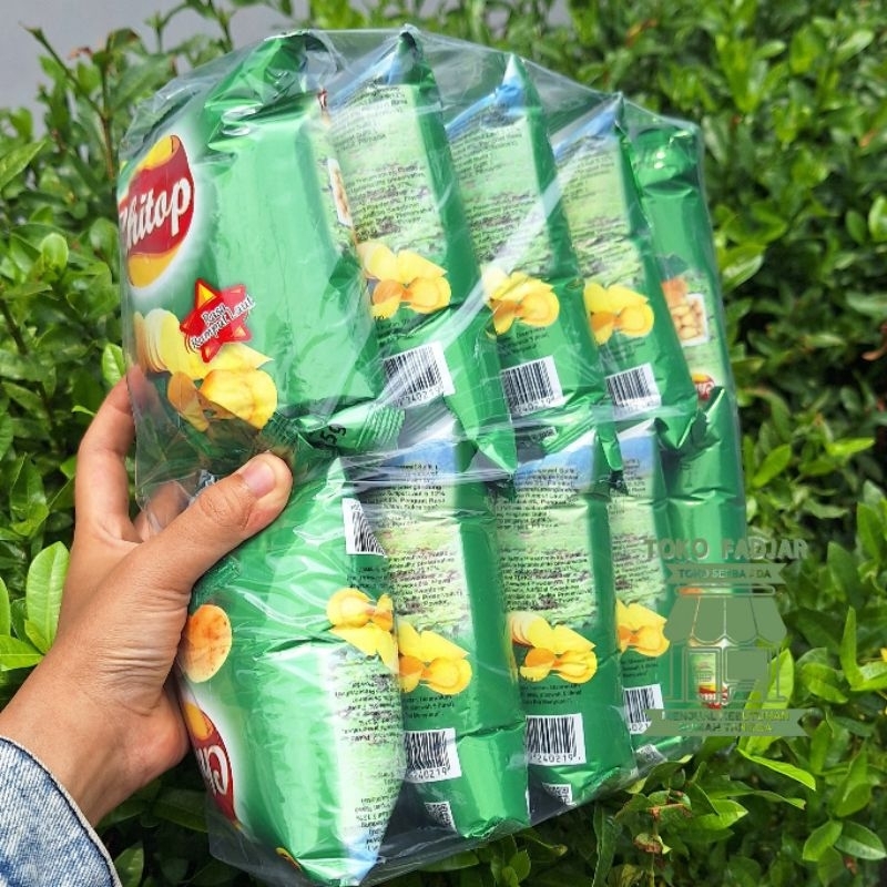 

CHITOP SNACK PER DUS ISI 4 RENCENG (40 BKS)