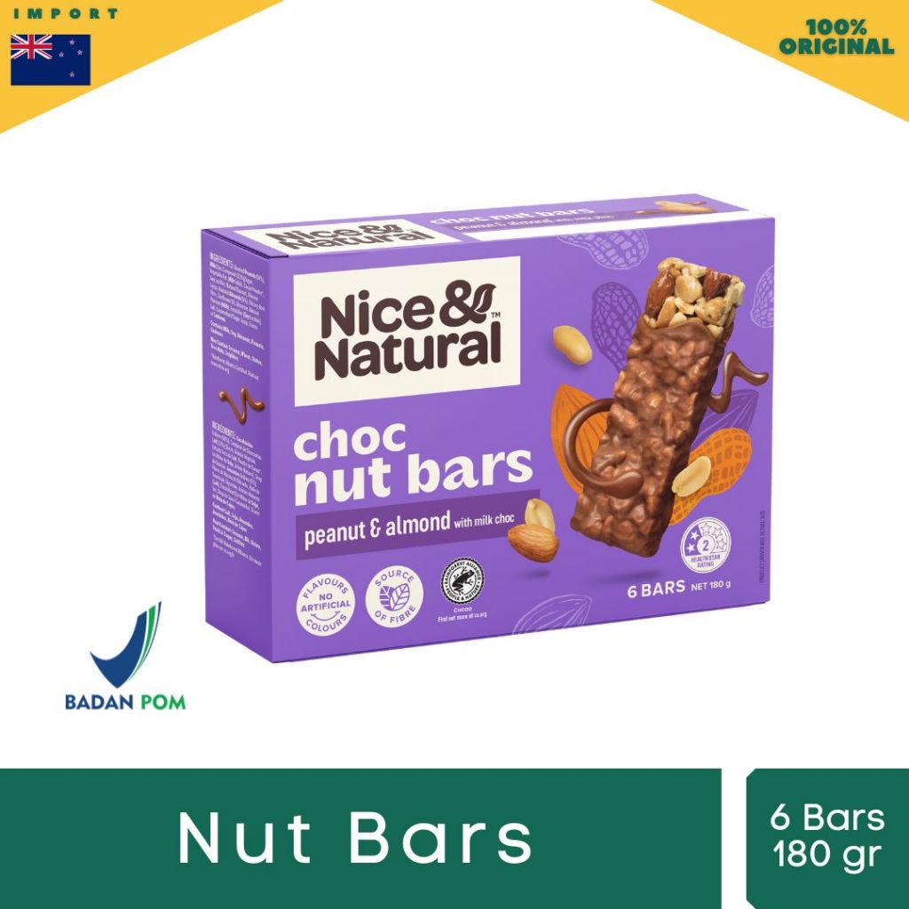 

Griffin'S Nice & Natural Roasted Nut Bars - Snack Bars Penunda Lapar