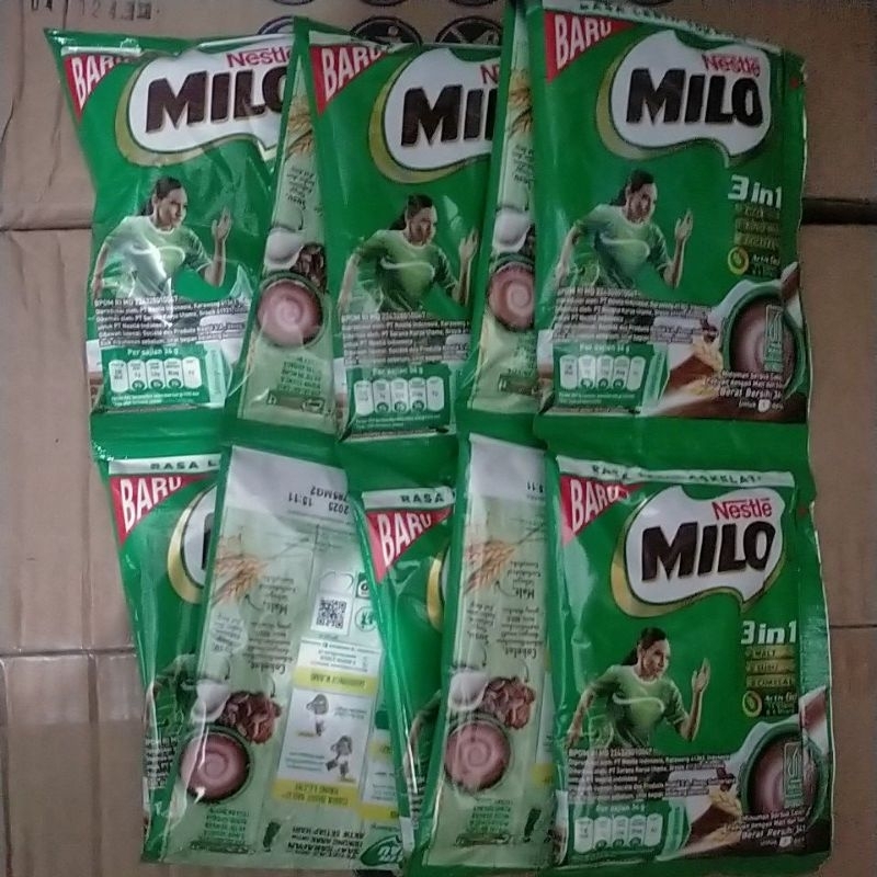 

SUSU MILO 3IN1 SACHET 10X34GR