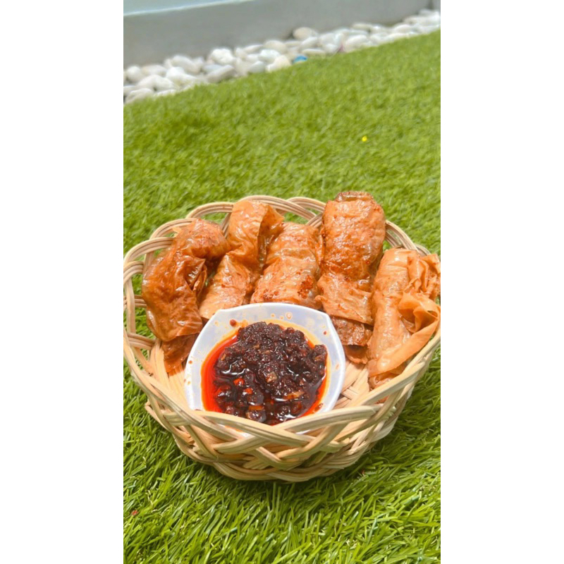 

LUMPIA KULIT TAHU ISI 5 home made produksi kami sendiri