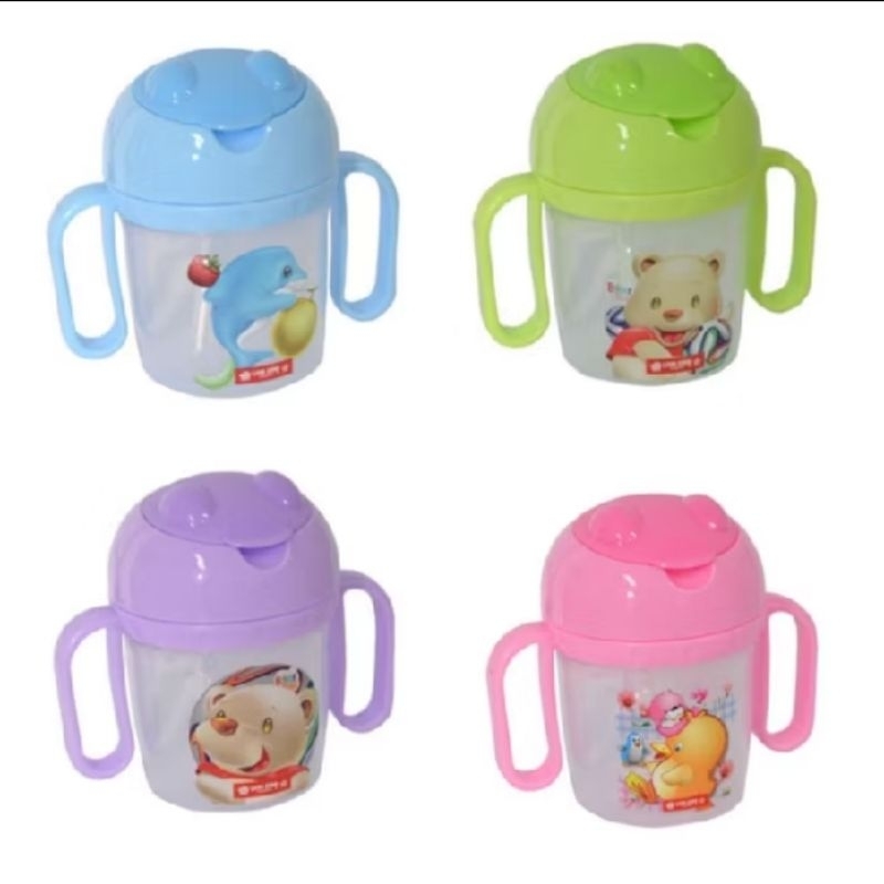Lionstar lion star gelas sedotan anak bayi bpa free