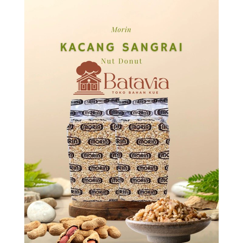 

Morin nut Donut | Morin Kacang Makanan 1kg || morin nut donut ( kacang tanah cincang siap pakai)