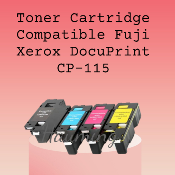Toner Cartridge Compatible Fuji Xerox DocuPrint CP-115 CP115 CM115 CP225 CM225 CP116 CP118 COLOR