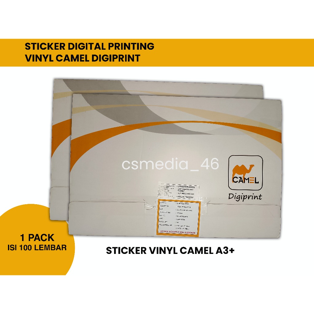 

STIKER VINYL LASER A3+ CAMEL DIGIPRINT