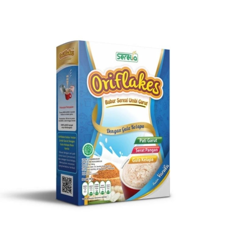 

Oriflakes Slim Diet Sereal Umbi Garut Asam Lambung Gerd Maag 350 Gram PROMO