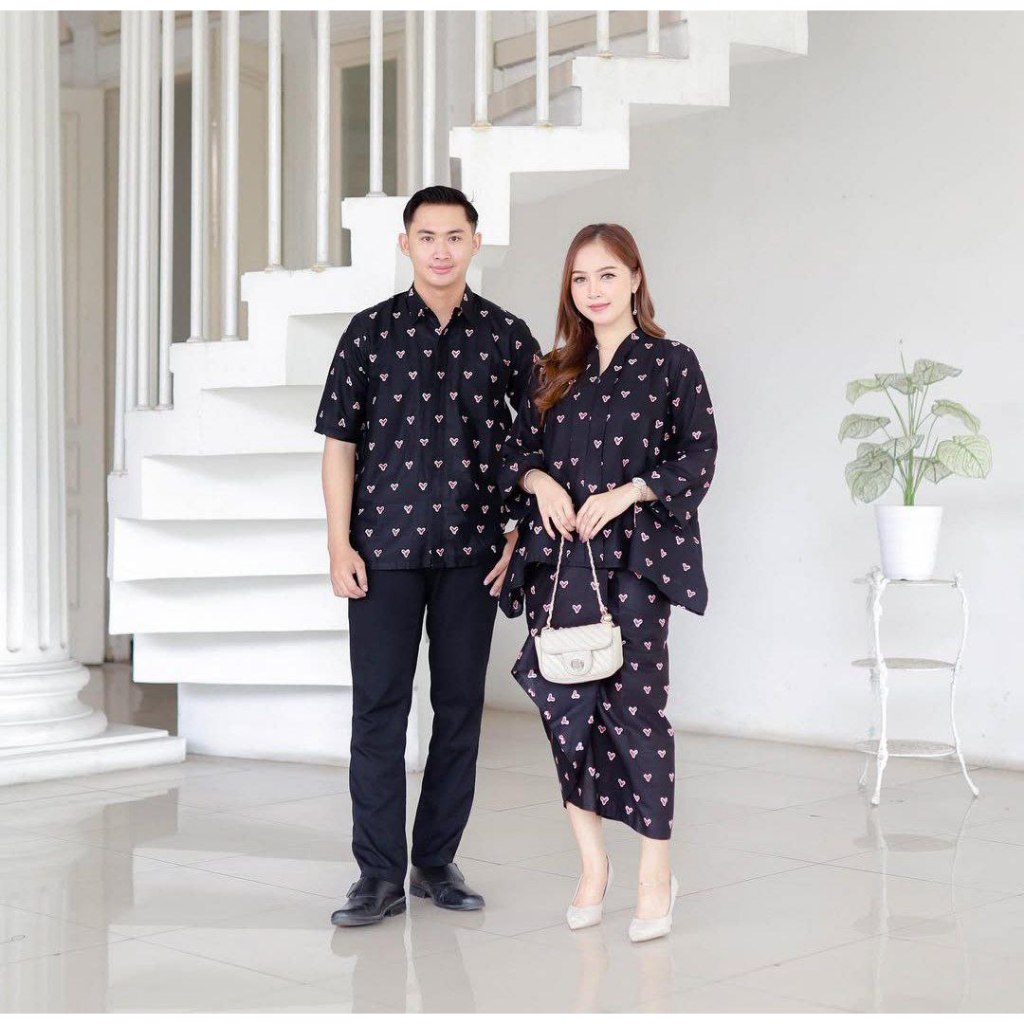 Benang Raja Batik Couple Pria Wanita Katun Jumputan V