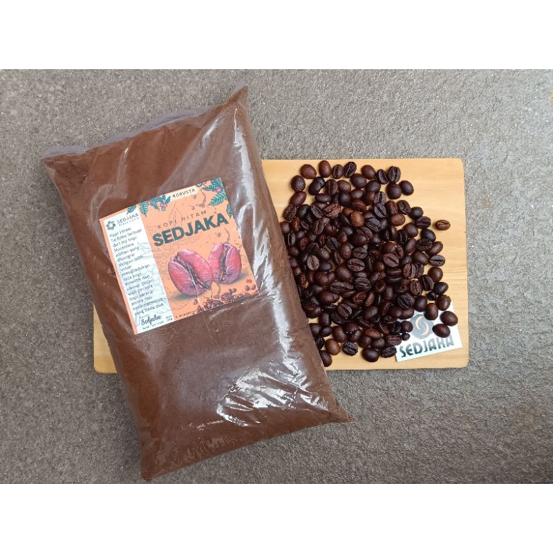 

Kopi Hitam Sedjaka - 1kg kopi robusta murni