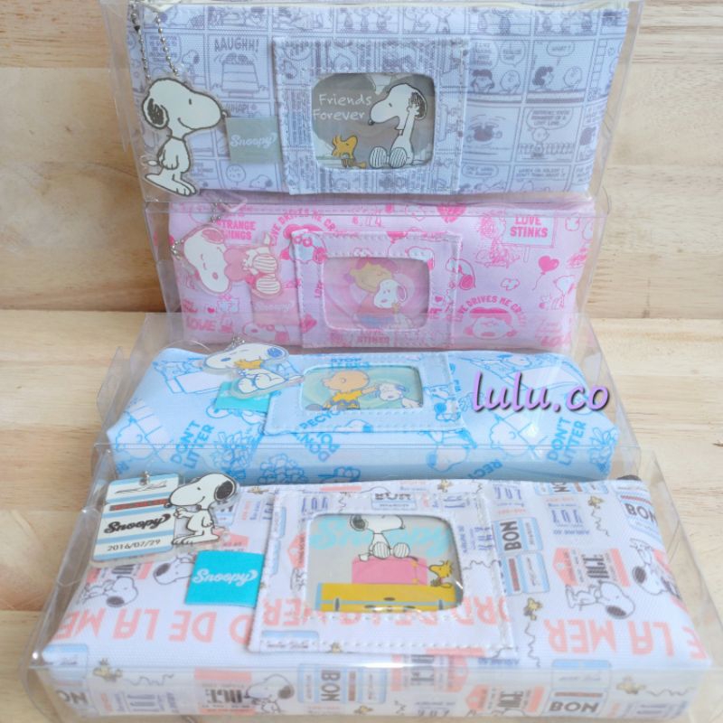 

Kotak pensil tempat pensil resleting SNOOPY