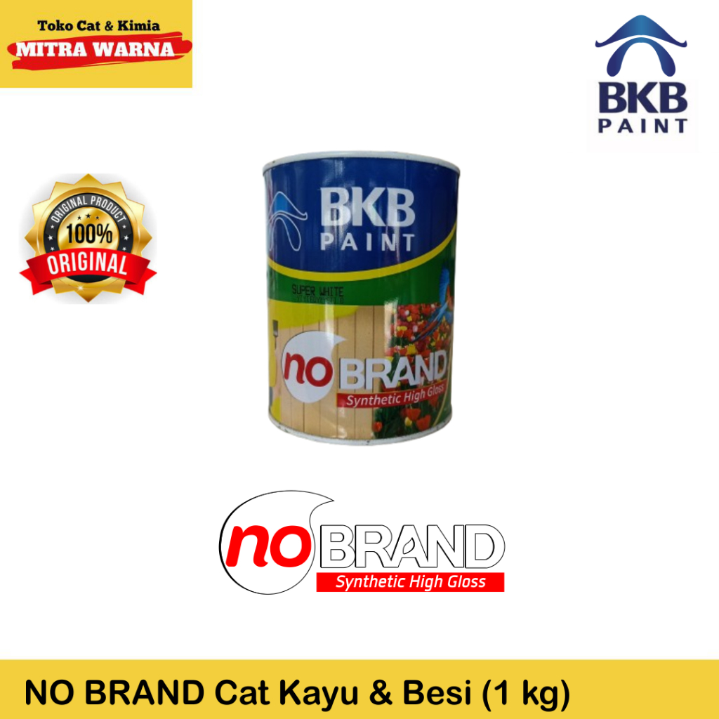 BKB Paint Super White No Brand Synthetic High Gloss (1 kg)