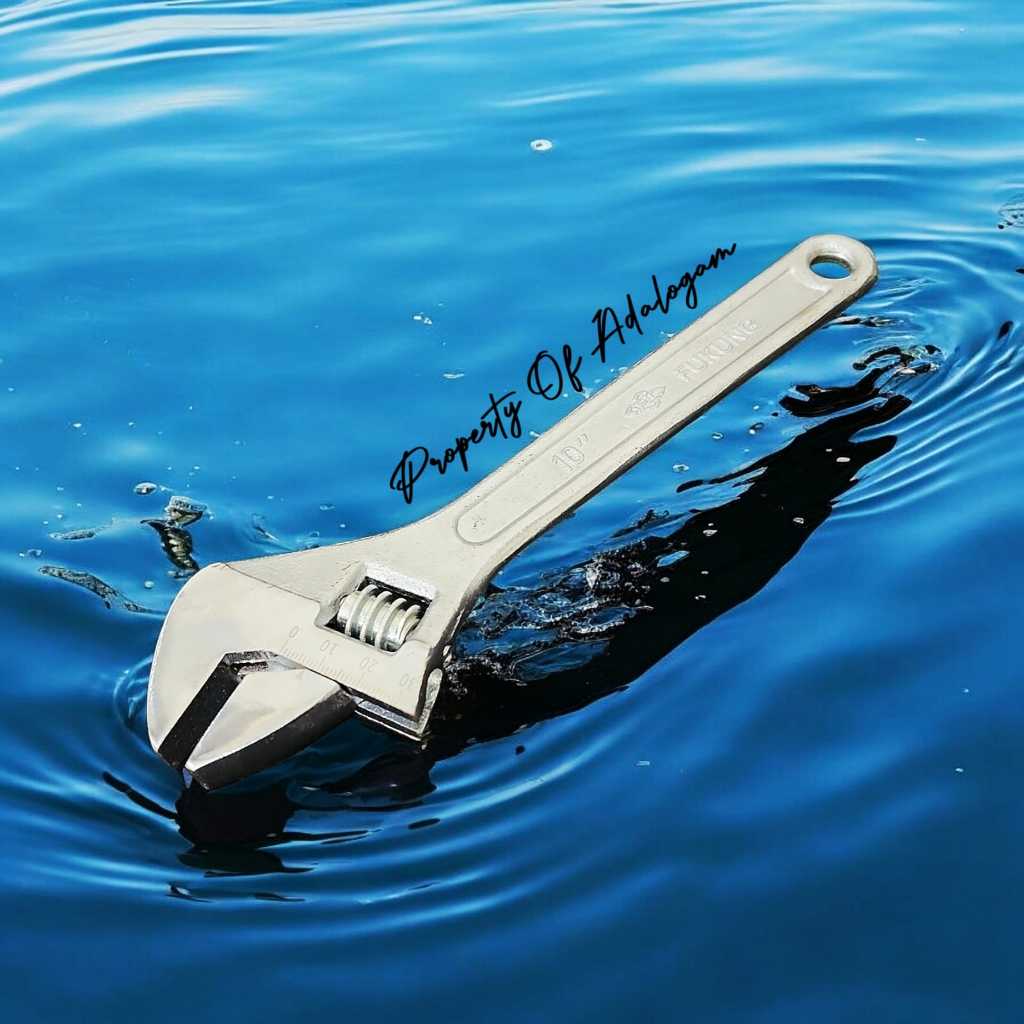 Kunci Inggris Fukung 10 Inch - Kunci Bago - Konci Inggris 10"