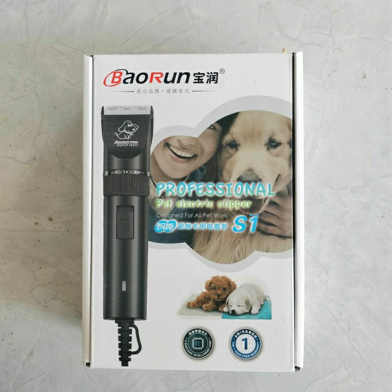 Mesin cukur Hewan Bourun S1 Kabel Kambing, Domba, Kelinci, anjing, kucing
