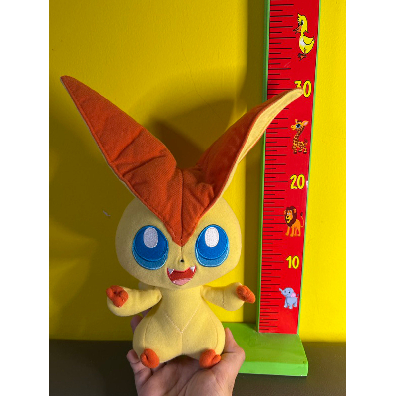 Boneka Pokemon Victini Plush Pokemon Center Vintage