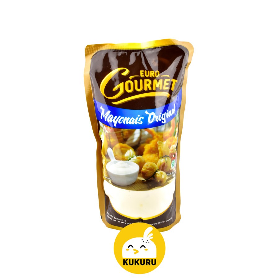

EURO GOURMET MAYONAIS ORIGINAL / ORIGINAL MAYONNAISE (1 KG)