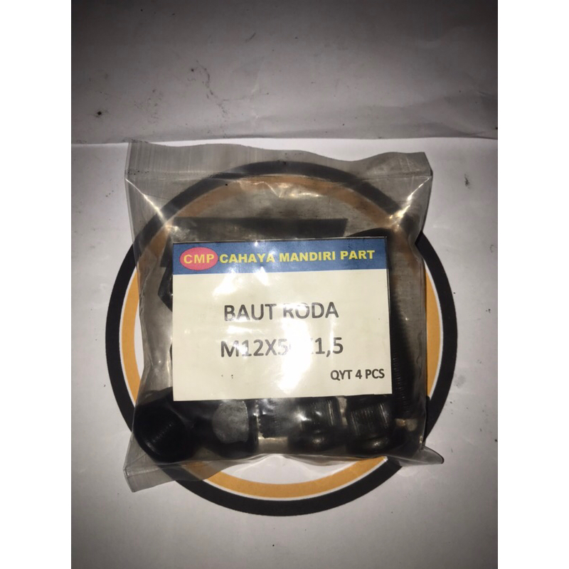 Baut Roda M12X50X1.5