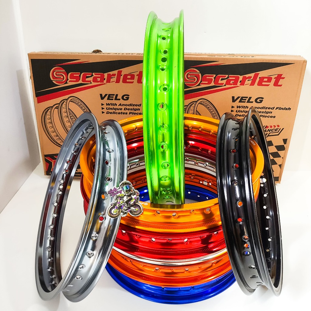 VELG RING 14 140 160 SCARLET VELG MATIC BEAT VARIO MIO RING 14