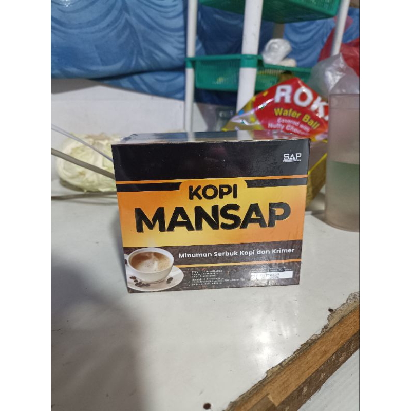 

1 BOX KOPI MANTAP ISI 10 SACHET