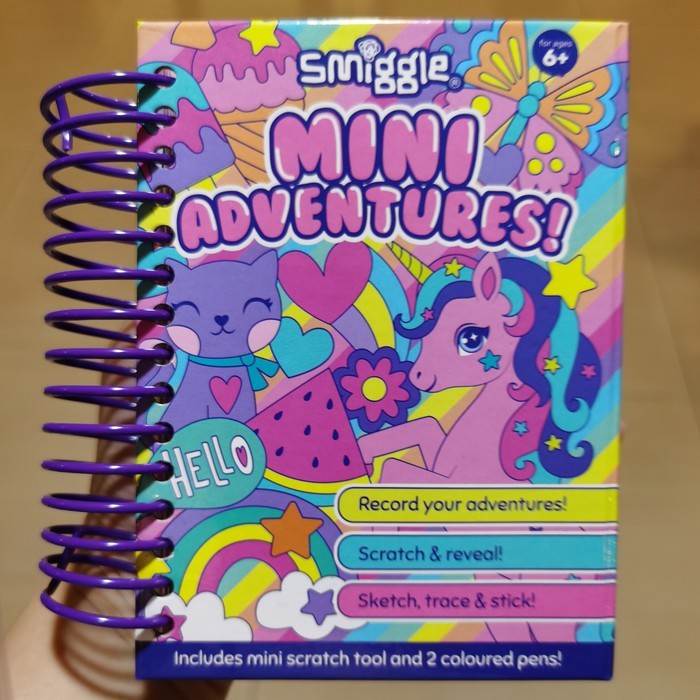 

Smiggle Singapore Notebook Mini Adventure Unicorn