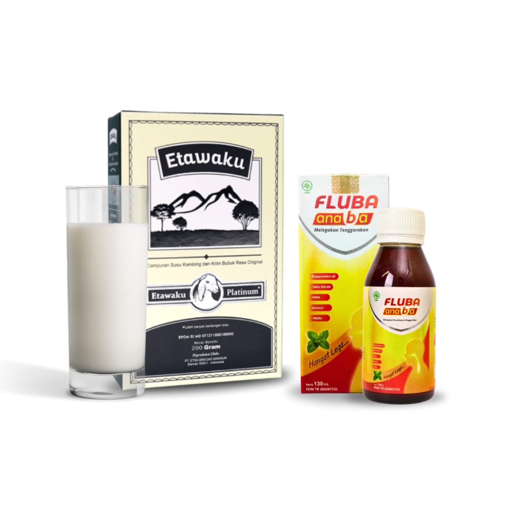 

[PAKET SEHAT] Etawaku Platinum 1 Box + Fluba Anaba 1 Botol