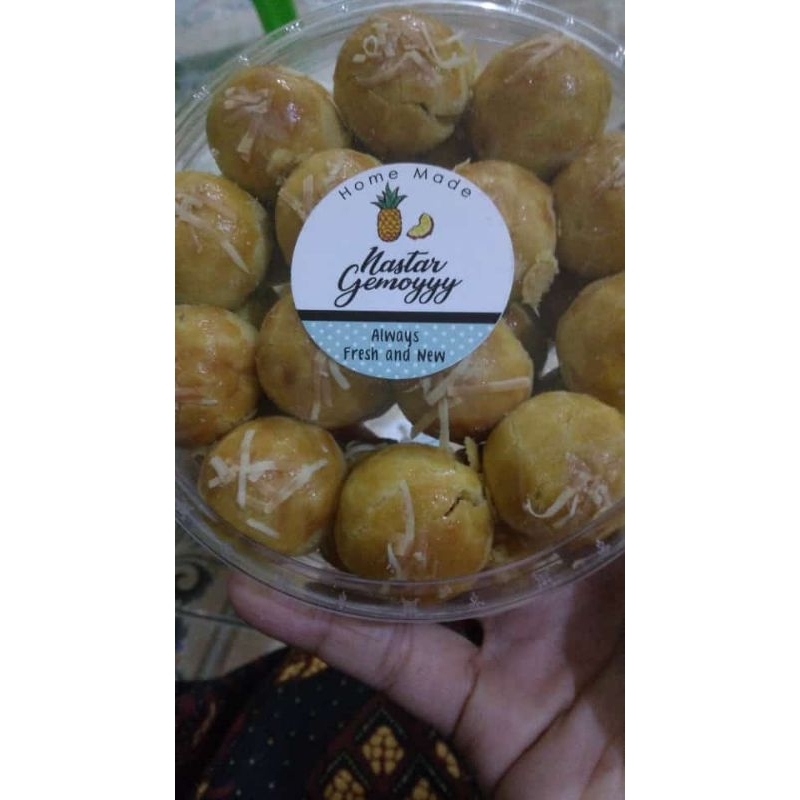 

kue nastar wisman merk nastar gemoyy ukuran 250gr