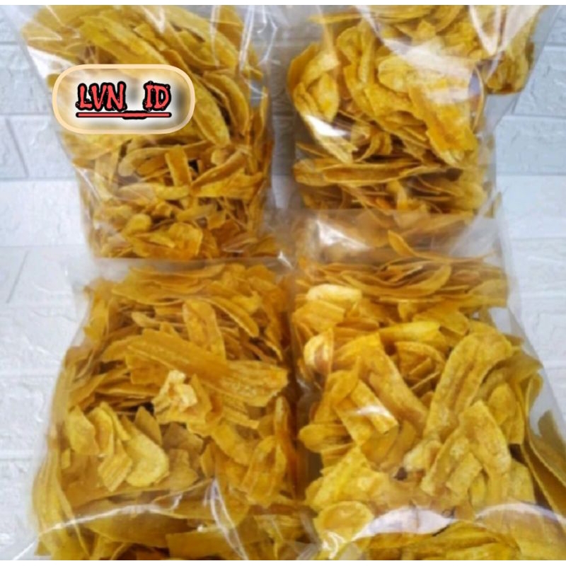 

keripik pisang 250 gram rasa asin manis