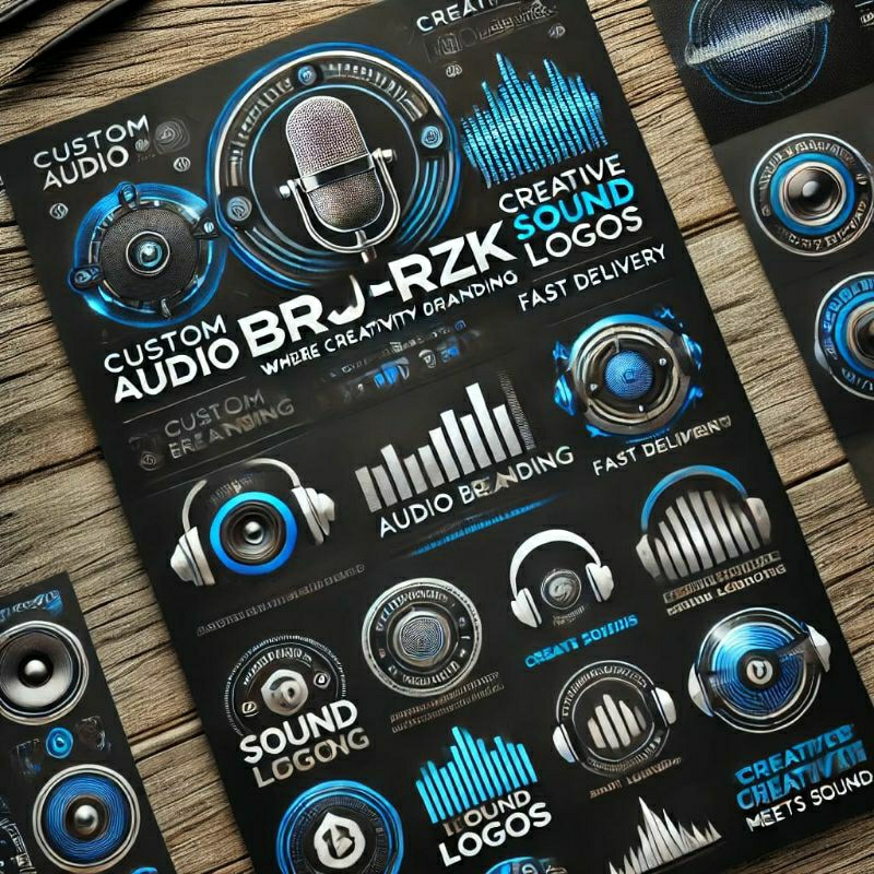 Custom Logo Sound Design | Jasa Desain Logo Nama Sound System