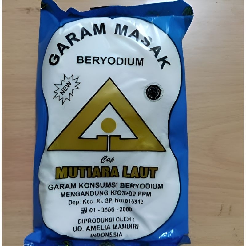 

garam masak halu beryodium 1 bungkus 100 gram