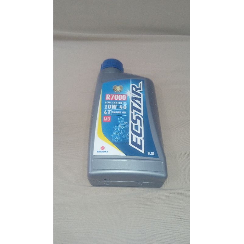 Oli mesin motor suzuki ecstar R7000 10W-40 800ml original suzuki
