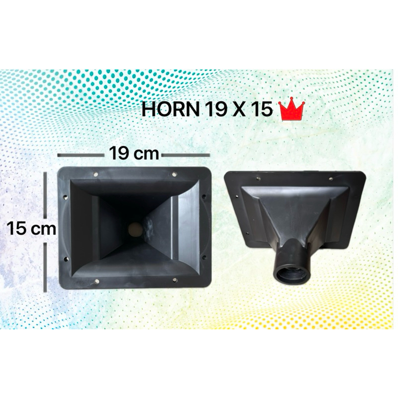 Horn twitter corong pvc 19 x 15