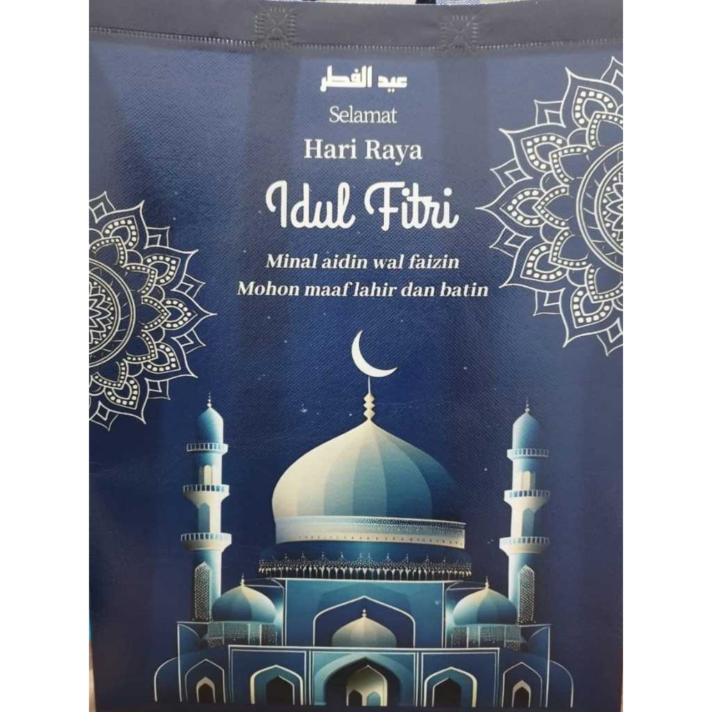 

GOODIE BAG BOX BAG TAS HANDLE TAS BELANJA TALI PRESS BAHAN SPUNBOND TEBAL EKONOMIS