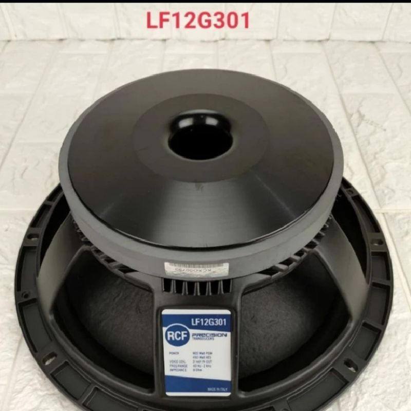 Speaker woofer RCF L12 G301 12inch high mid low grade A