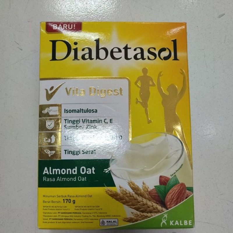 

DIbetasol almond oat 170gr box