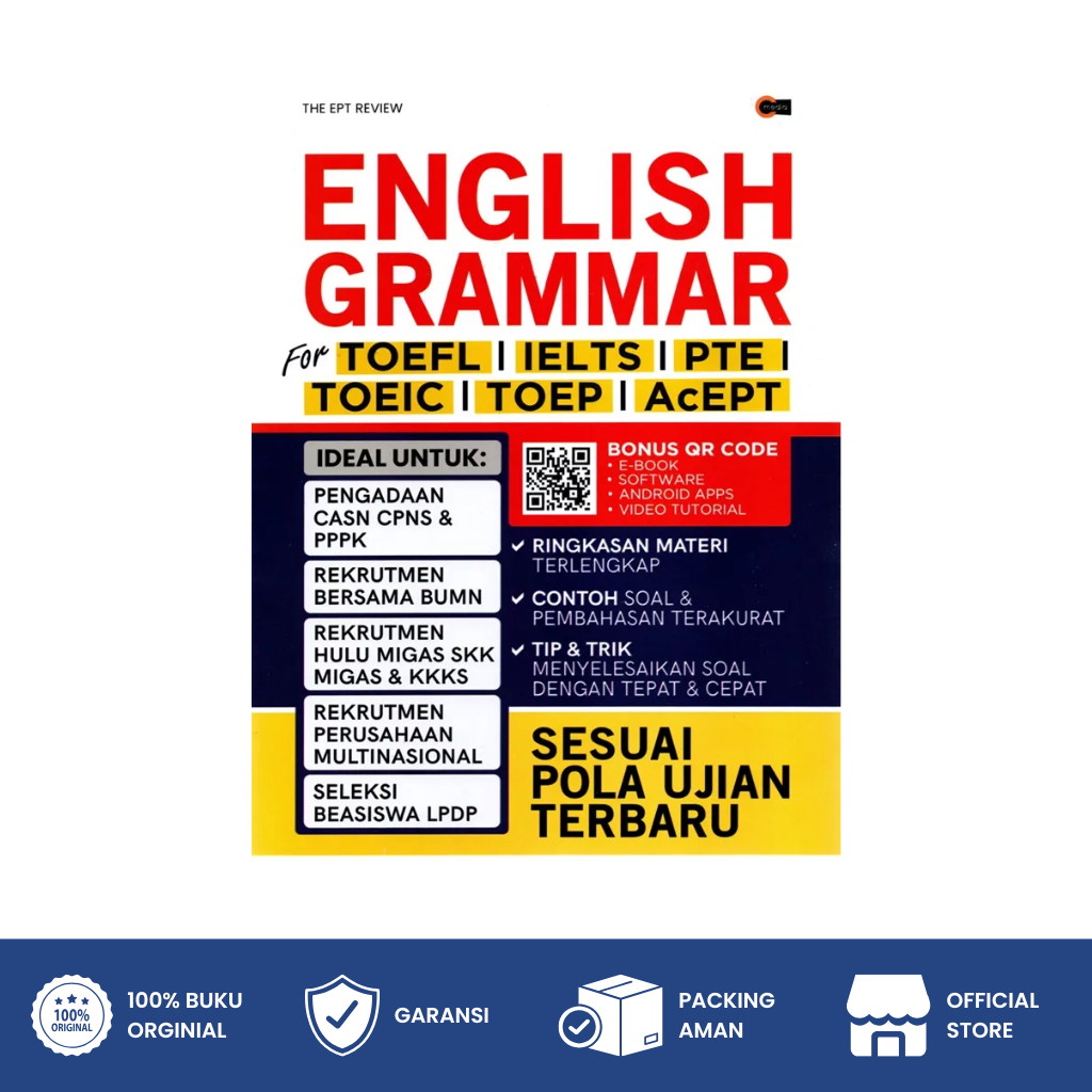 English Grammar for TOEFL | IELTS | PTE | TOEIC | TOEP | AcEPT
