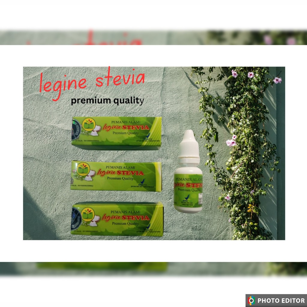 

Pemanis Alami Legine Stevia Premium Quality