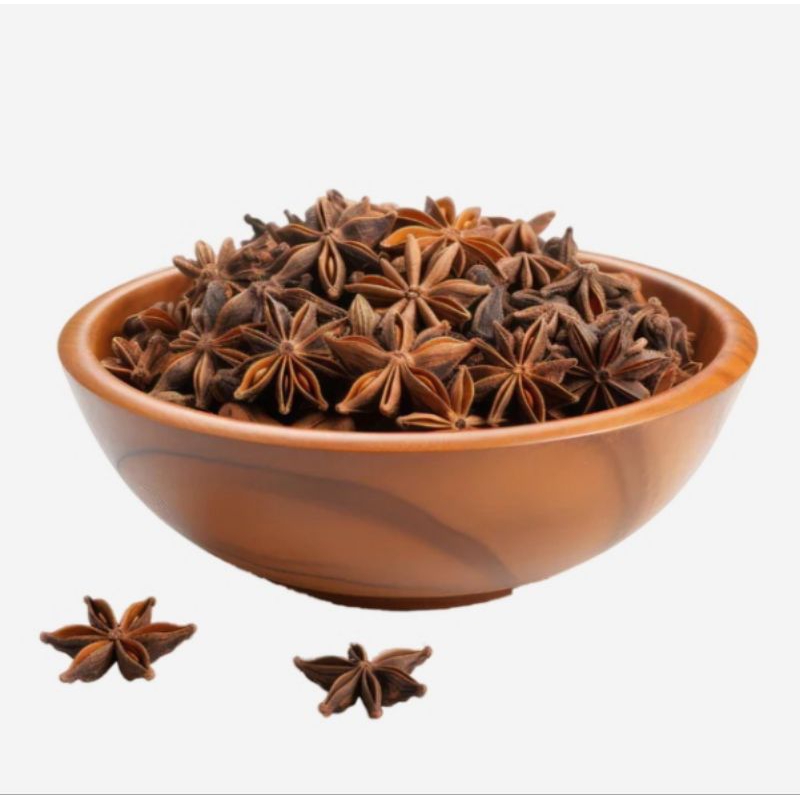 

bunga lawang 100 gr/stqr anise 100 gr/bumbu rempah