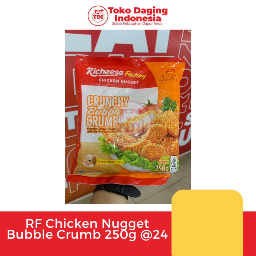 

Richeese Factory Chicken Nugget Bubble Crumb 250g