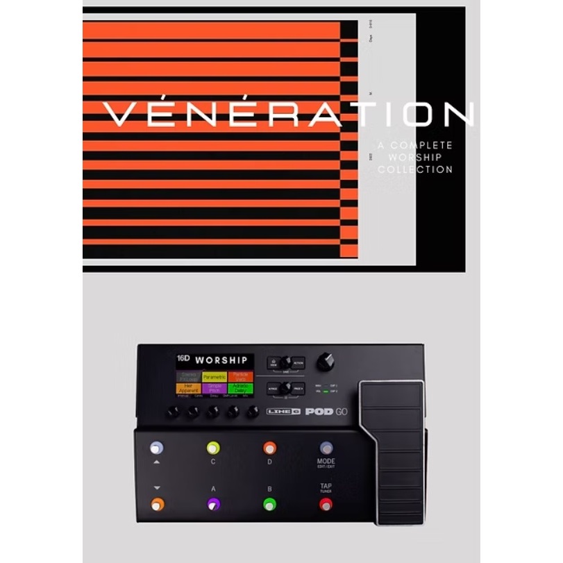 POD GO LINE 6 VENERATION WORSHIP PACK PRESETS