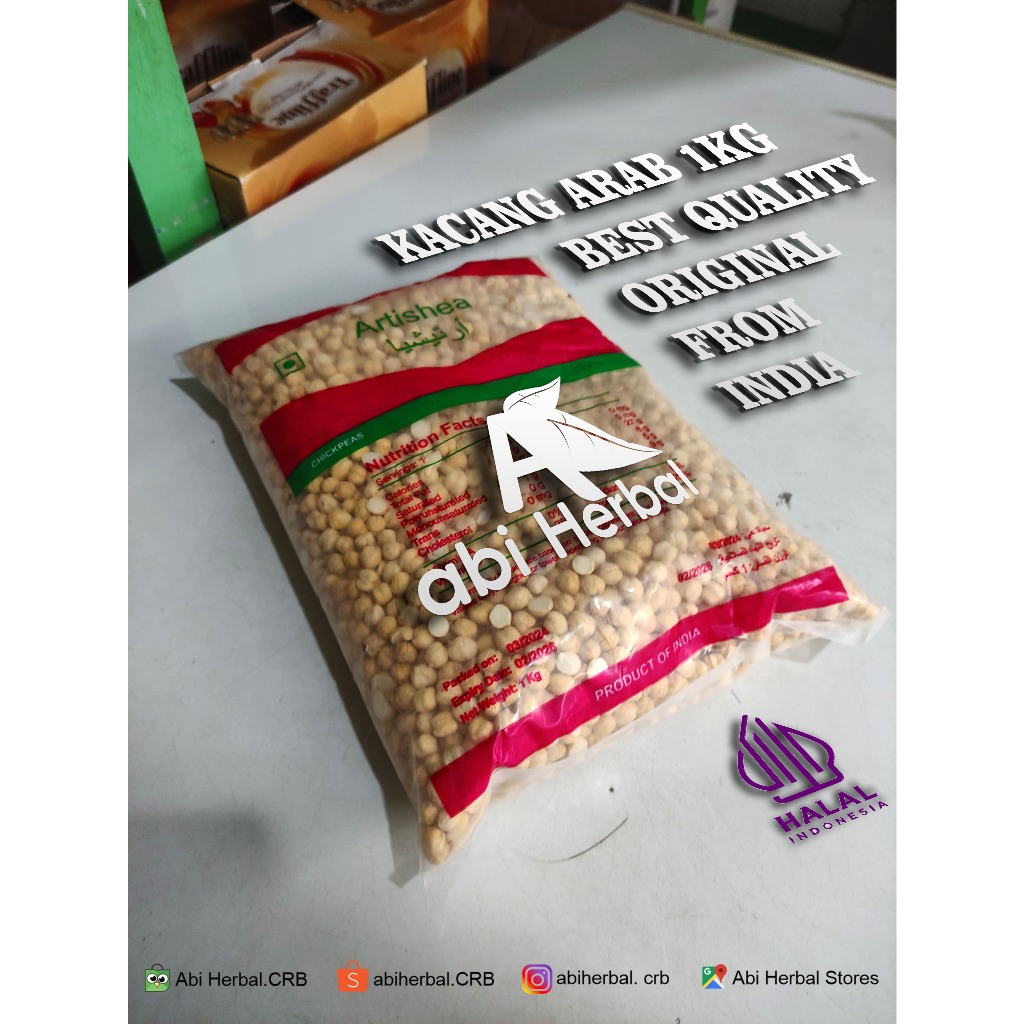 

Kacang arab ARTISHEA 1kg (1Pack)/500gr/250gr