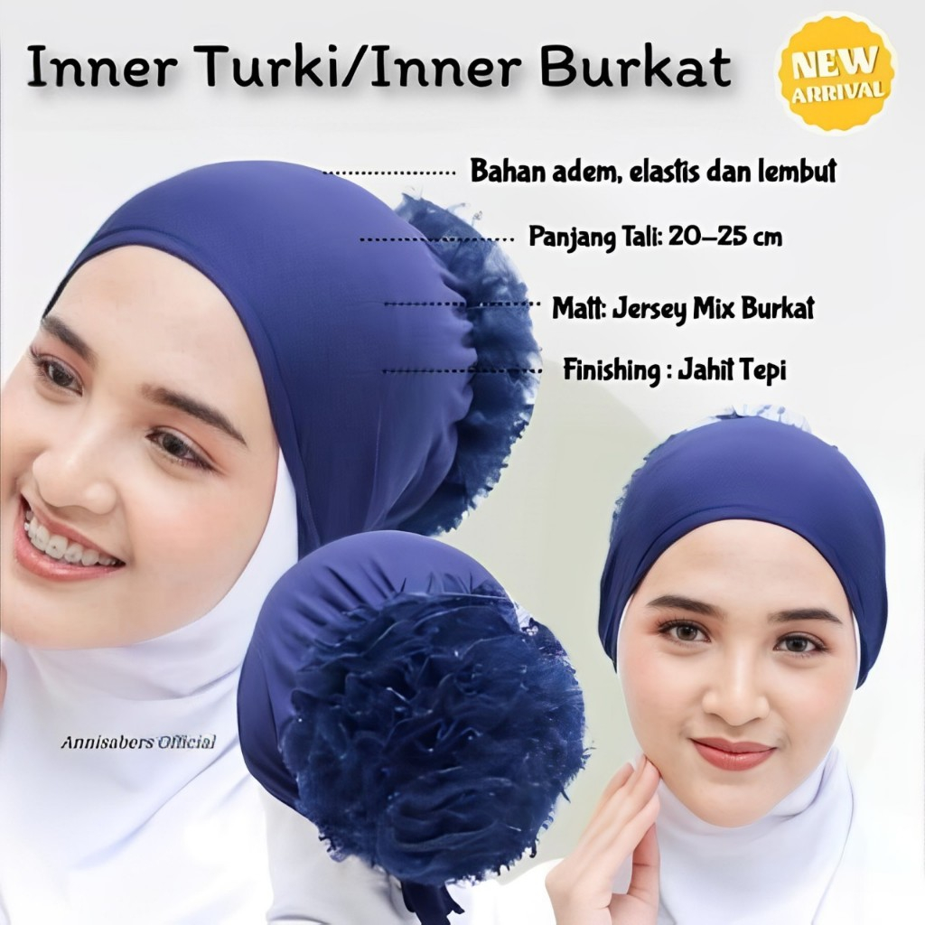 INNER TURKY CEPOL/CIPUT CEPOL RENDA/DALEMAN KERUDUNG