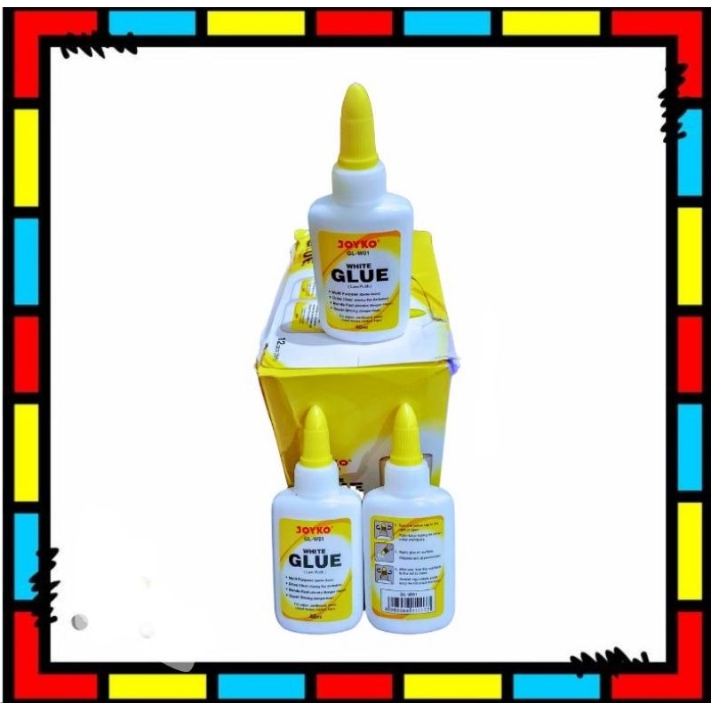 

Lem White Glue Joyko / lem putih 40 ml