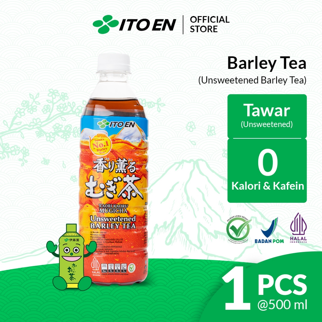 

ITO EN Unsweetened Barley Tea 500 ml - Teh Barley No Sugar