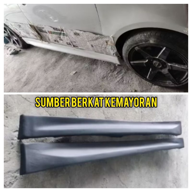 FRP Body Kit Sideskirt Swift old 2004 2006 2008 2010 2011 Sport | Bodykit Samping Swift | Sidekirt H
