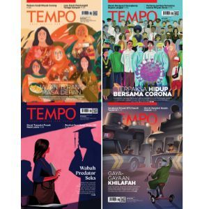 Paket Bundel Majalah Tempo 4 Edisi Jalan Terang Masa Depan (25 April 2022) Terpaksa Hidup Bersama Co