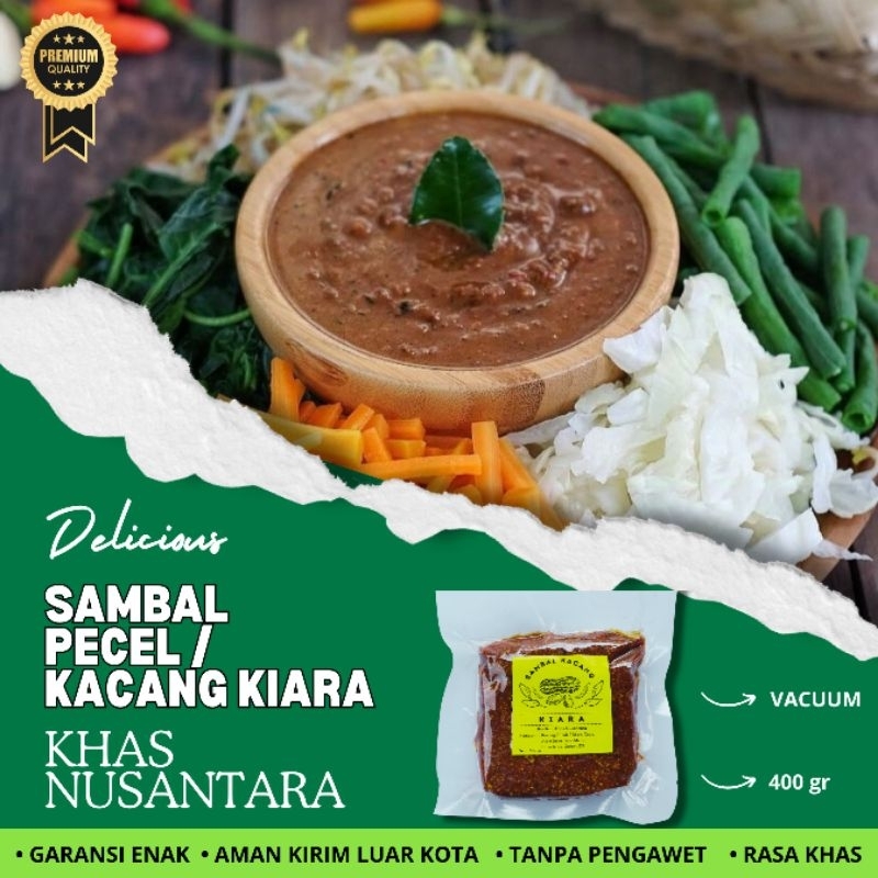 

Sambal Kacang Gado gado Pecel 400 gram