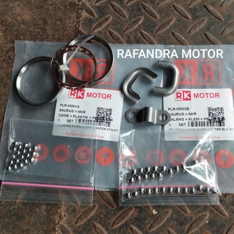 REPAIRKIT WORM/PELORAN BORM STIR POWER STEERING CANTER/ELF NKR71/DUTRO/DYNA 130 HT
