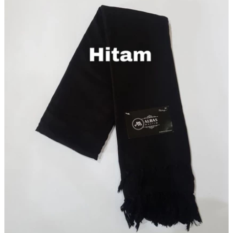 Sorban rida polos hitam Murah Rayon Surban pria Habib.....